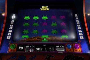 Space invaders slot screenshot big