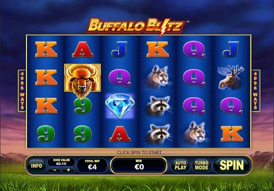 buffalo blitz slot screenshot big