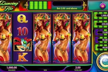 Dancing in Rio slot screenshot big