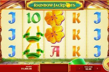 rainbow jackpots slot screenshot big