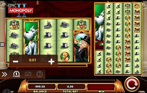 Epic Monopoly 2 Slot Screen big