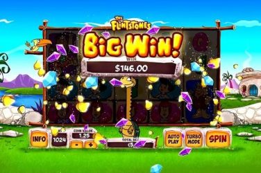 The Flintstones slot screen big