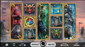 Warlords Crystals of Power slot screenshot big
