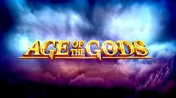 age of gods slot logo