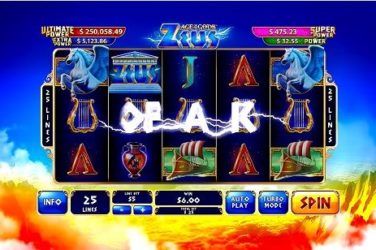 age of gods slot screen big