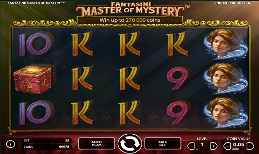 fantasini master of mystery slot screen big
