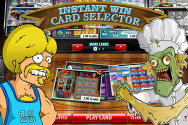Instant win card selector